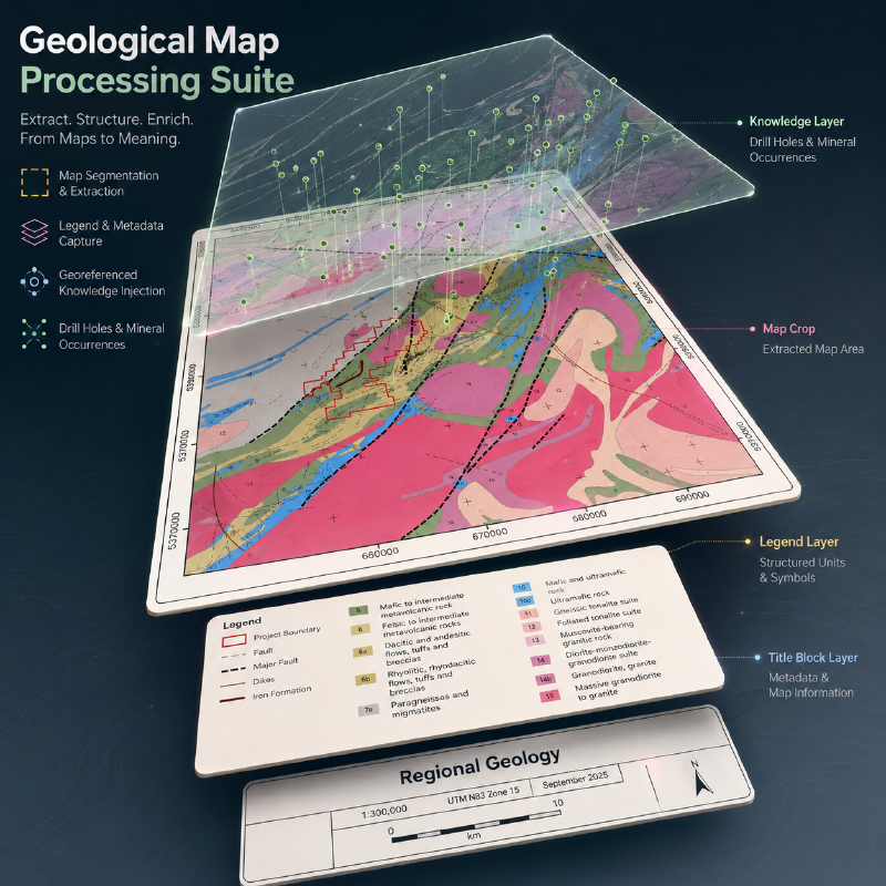 Geological Map Processing Suite